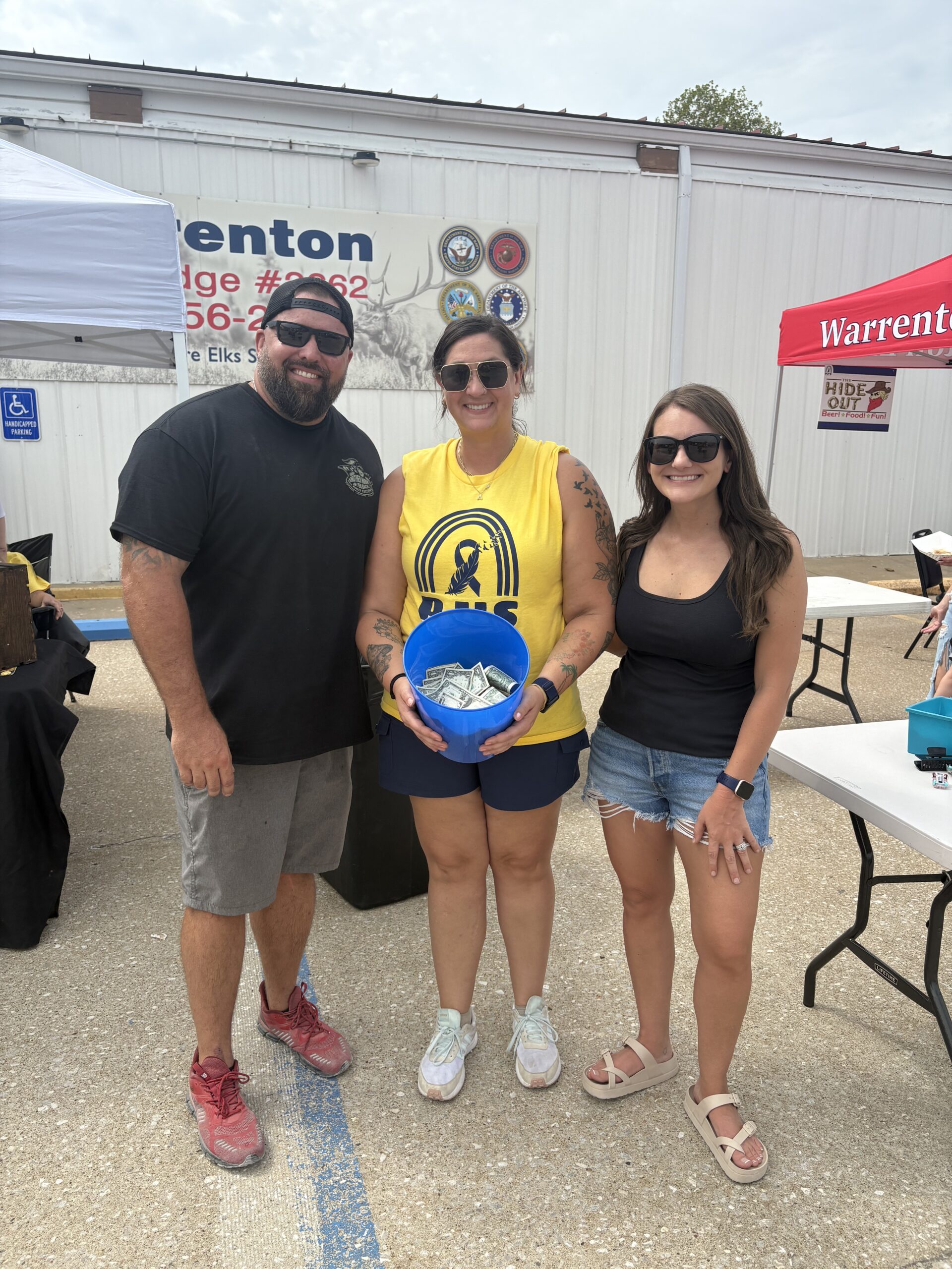 PJs People car show donation